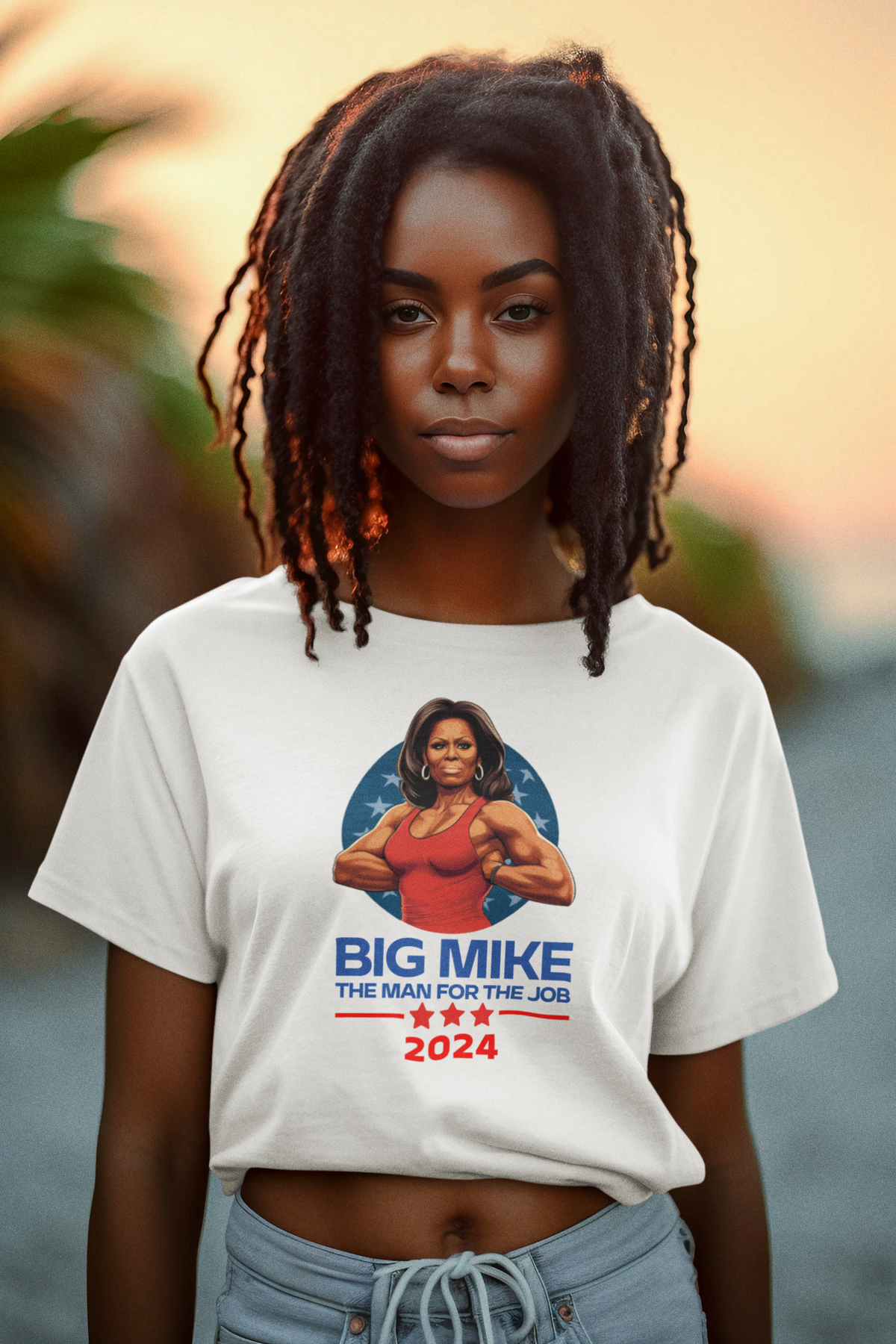 Big Mike 2024 The Man for the Job Cotton Tee